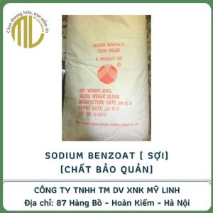 SODIUM BENZOATE SỢI - Chất bảo quản chống lên men